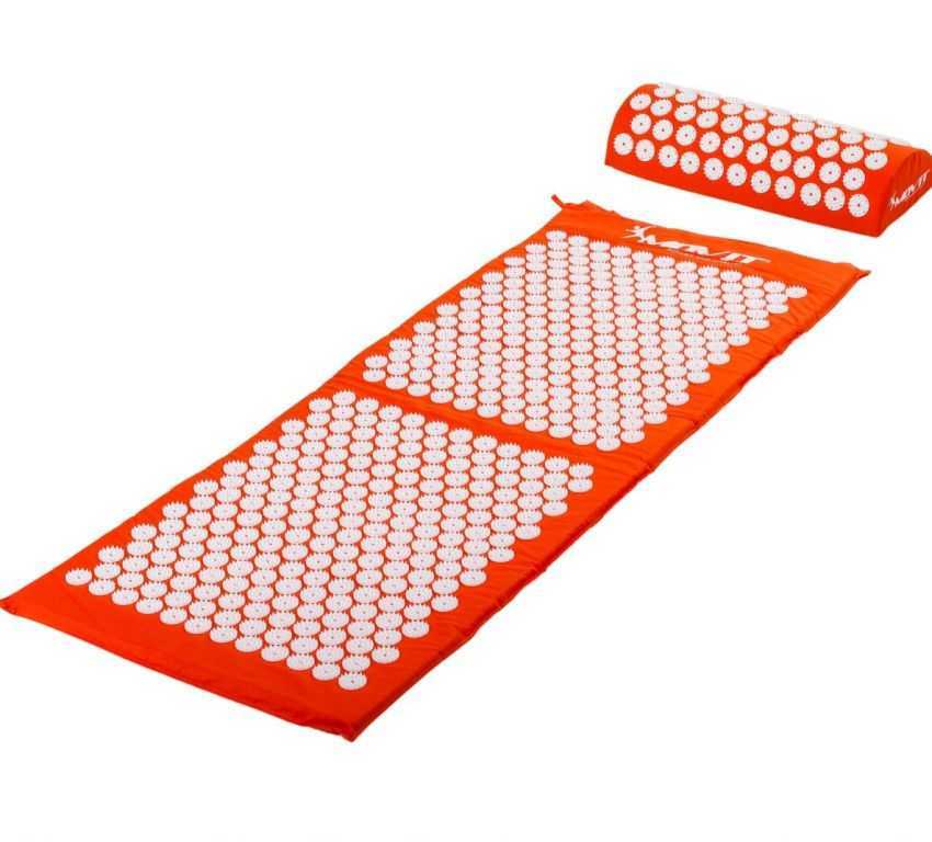 Movit akupresurní podložka s polštářem oranžová 130 x 50 cm MOVIT
