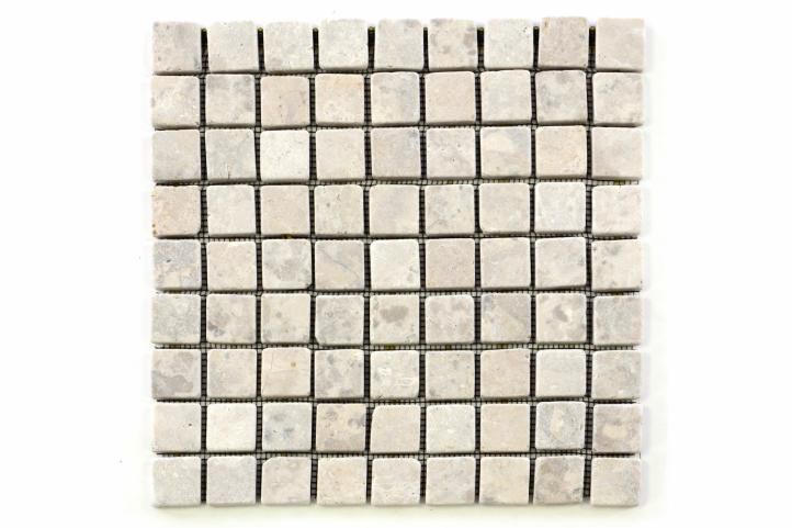 Divero Garth 1642 Mramorová mozaika - krémová obklady 1 m2 Divero