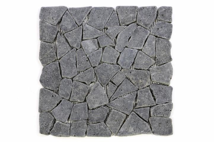 Garth Mozaika z andezitu - tmavě šedá obklady 1 m2 Divero