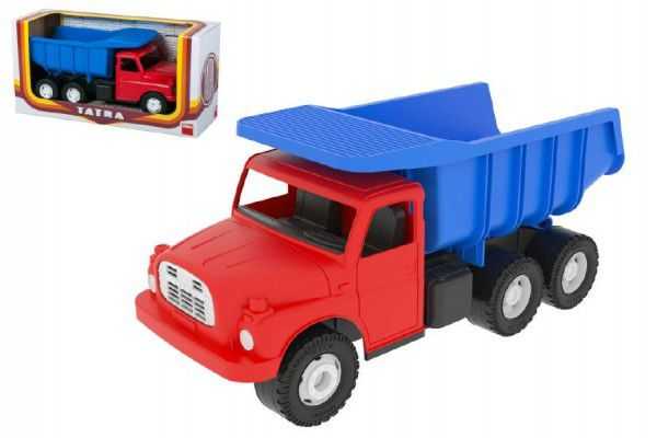 Dino Auto Tatra 148 plast 30cm červenomodrá sklápěč v krabici Teddies