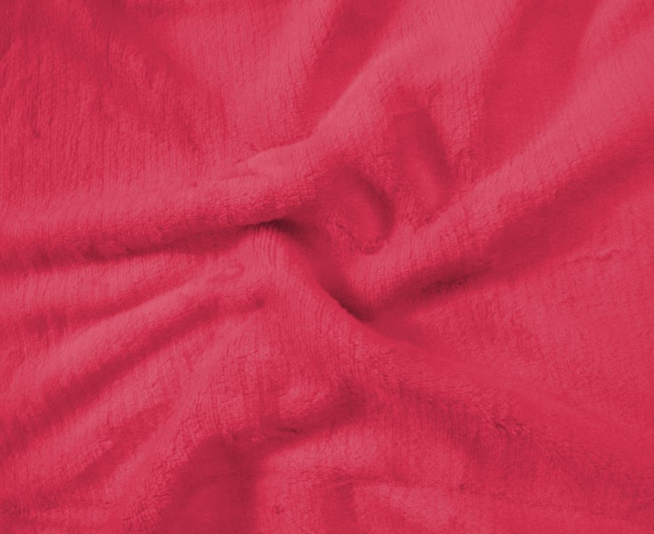 Jahu Mikroplyšové prostěradlo - červené 180x200 JAHU