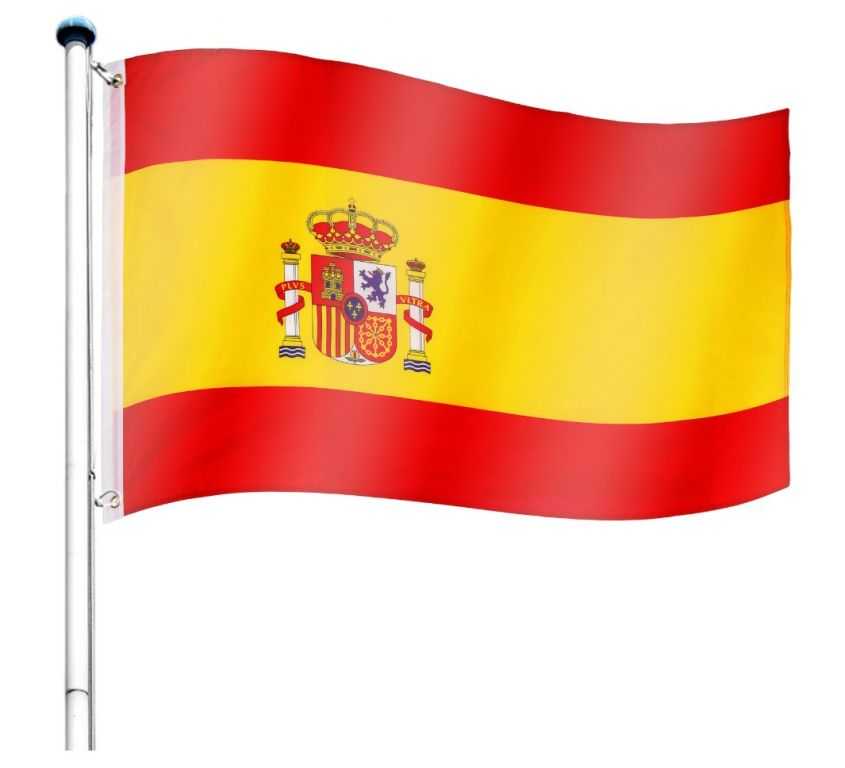 Tuin 60933 Vlajkový stožár vč. vlajky Španělsko - 6