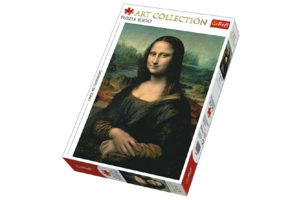 Rock David Mona Lisa 48 x 68 cm v krabici 40 x 27 x 6 cm 1000 dílků Teddies