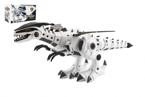 dino Chodící robotsaurus se zvukem a světlem plast 40cm