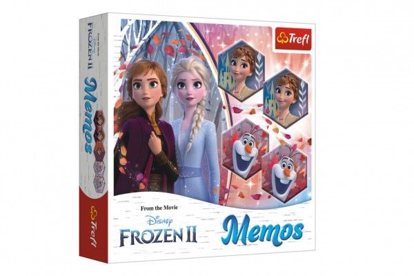 Pexeso papírové Ledové království II/Frozen II společenská hra 36 kusů v krabici 20x20x5cm Teddies