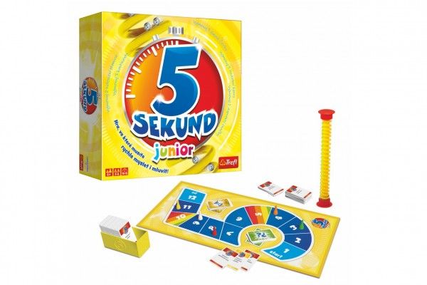 5 Sekund junior společenská hra v krabici - 26x26x8cm CZ Teddies