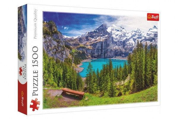 Trefl Jezero Oeschinen Alpy 26166 1500 dílků Teddies