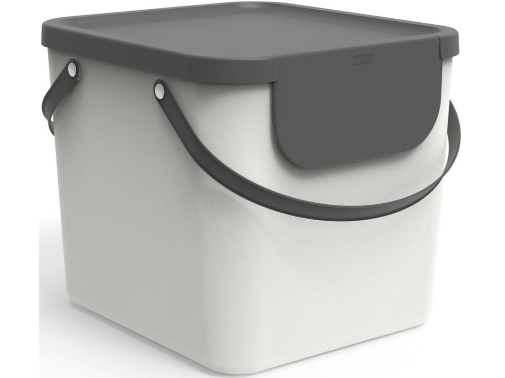 ALBULA box 50L systém na třídění odpadu - bílá Rotho