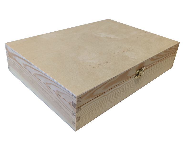 Dřevěná uzavíratelná krabička