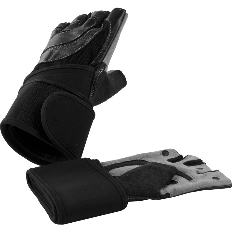 Gorilla Sports Tréninkové rukavice černá/šedá