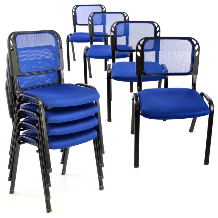 Garthen Sada stohovatelných židlí - 8 ks
