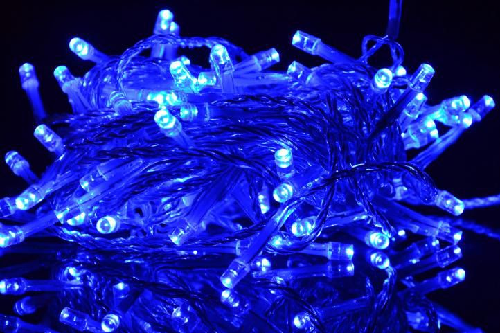Nexos 806 Vánoční LED osvětlení 3 m - modré