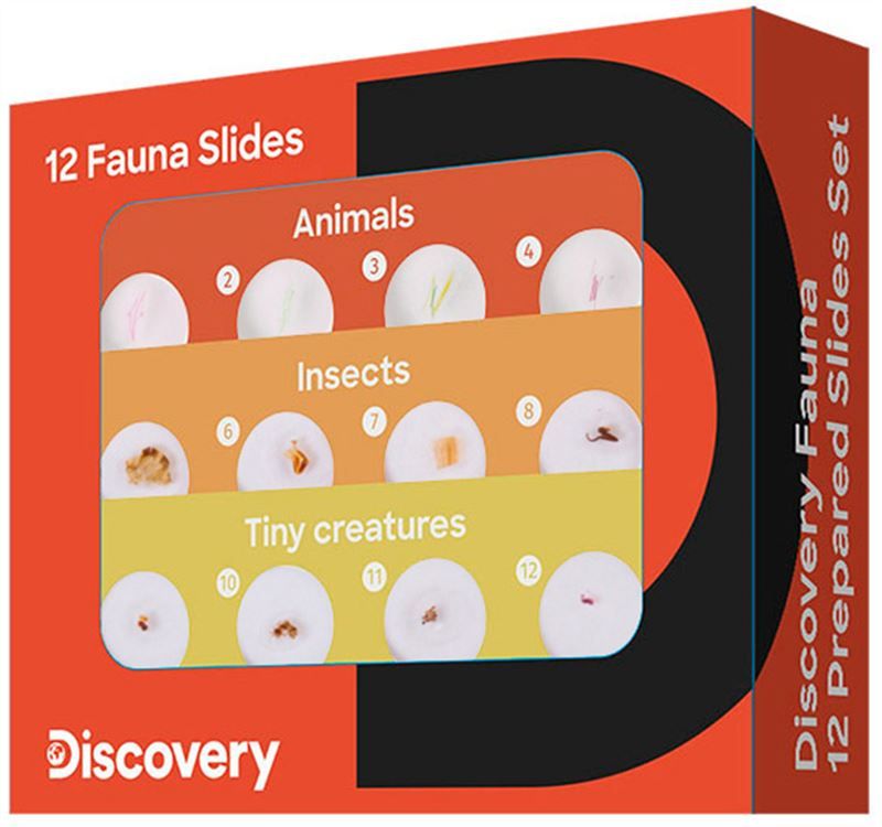 Discovery Fauna 12 Prepared Slides