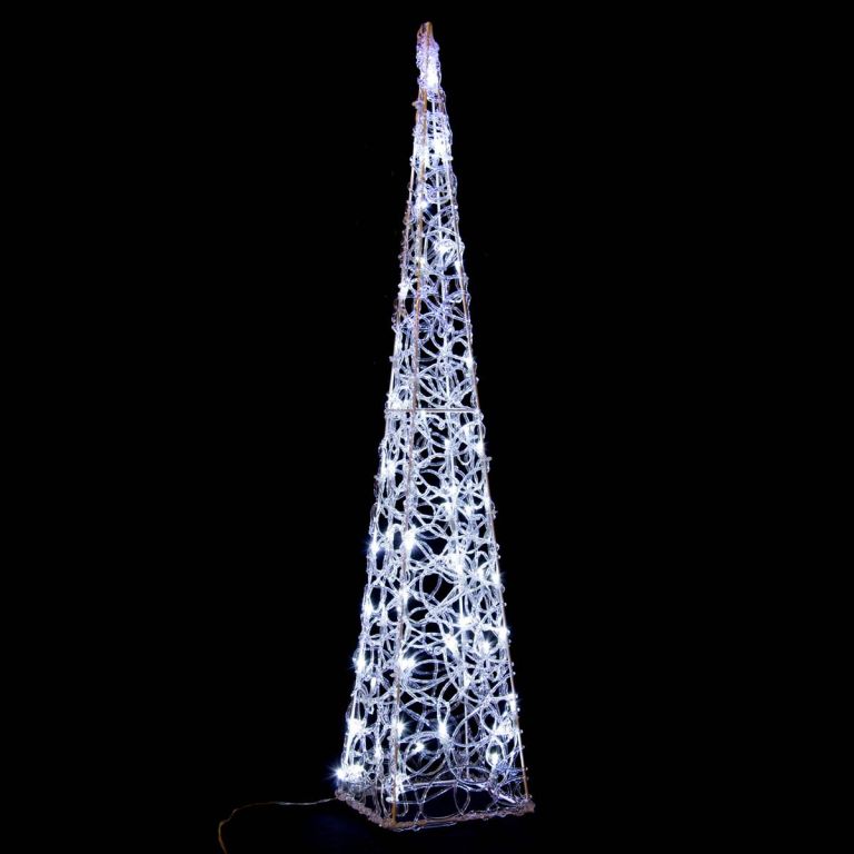Vánoční dekorace - Akrylový kužel - 90 cm