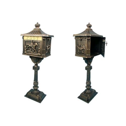 Tuin 1325 Ozdobná poštovní schránka - bronzová Stilista