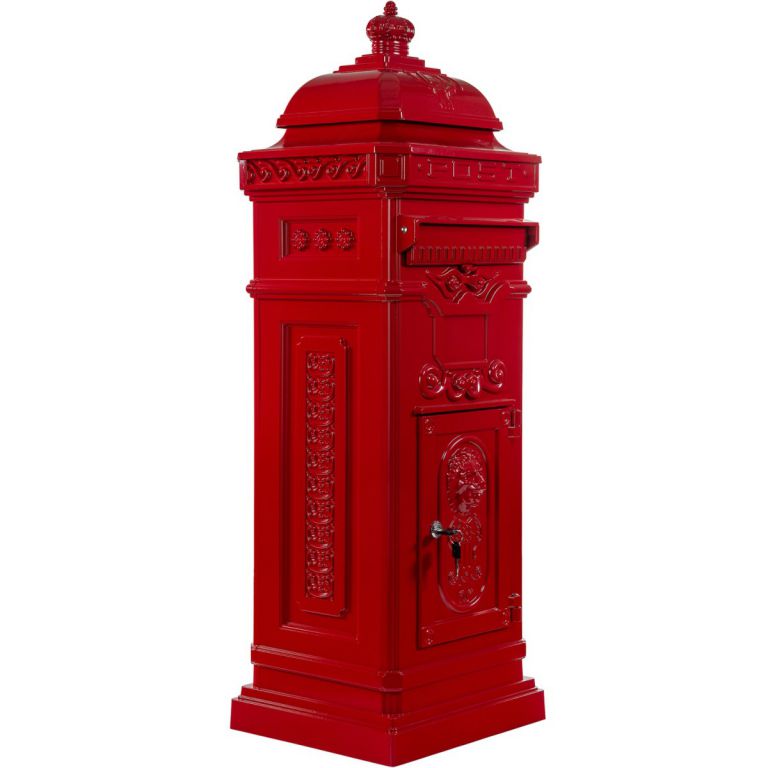 Tuin 27741 Poštovní schránka starožitná antik - červená Stilista