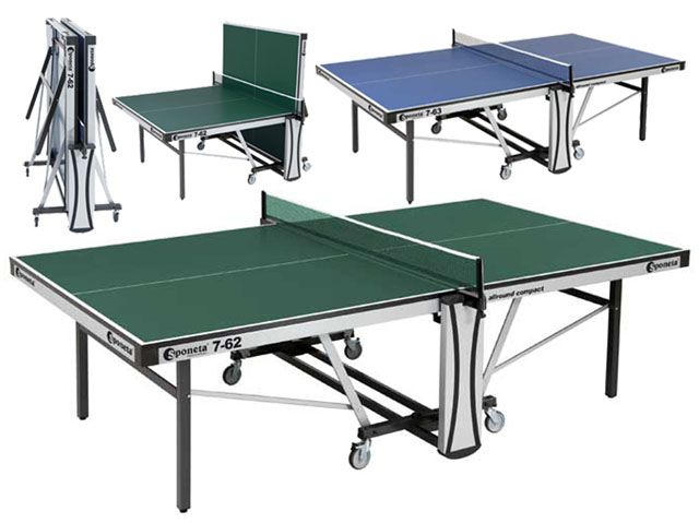 Sponeta 32660 Stůl na stolní tenis - modrý Sponeta
